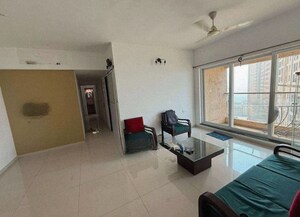Living Room in 3 BHK Apartment at Rustomjee Azziano Wing K, Majiwada – for Sale