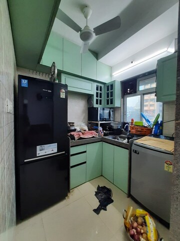 Kitchen in 1 BHK Apartment at Dimple 19 North, Kandivali West – for Rent