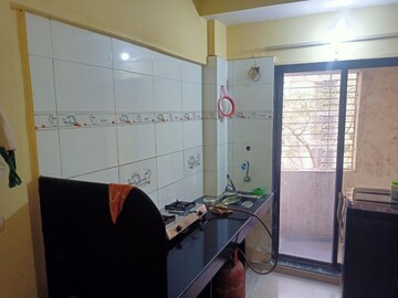 Kitchen in 1 RK Apartment at RNA NG Paradise, Mira Road – for Rent