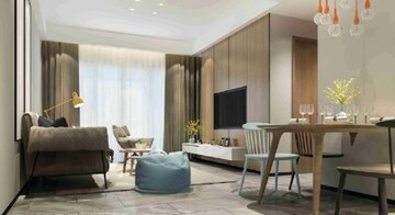 Living Room in 3 BHK Apartment at Pyramid Centria, Sector 10a Nerul – for Sale