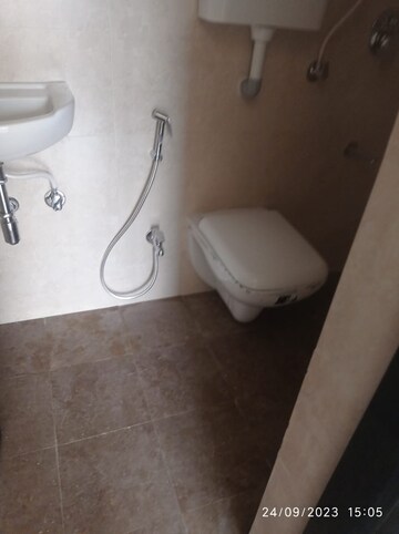 Bathroom in 1 BHK Apartment at Bhoomi Samarth, Goregaon East – for Rent