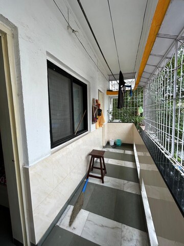 Balcony in 2.5 BHK Apartment at Bund Garden – for Rent