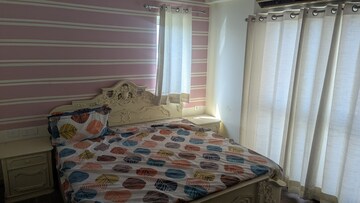 Bedroom in 3 BHK Apartment at Shree South Court, Jagatpura – for Rent