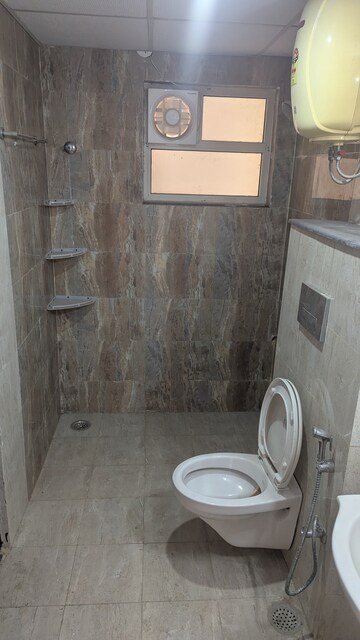 Bathroom in 3 BHK Apartment at Shree South Court, Jagatpura – for Rent