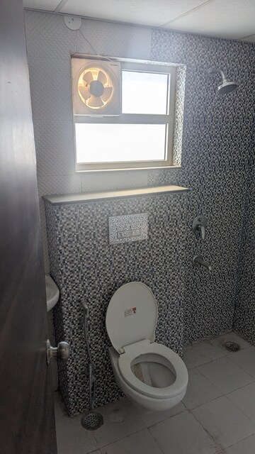 Bathroom in 3 BHK Apartment at Shree South Court, Jagatpura – for Rent