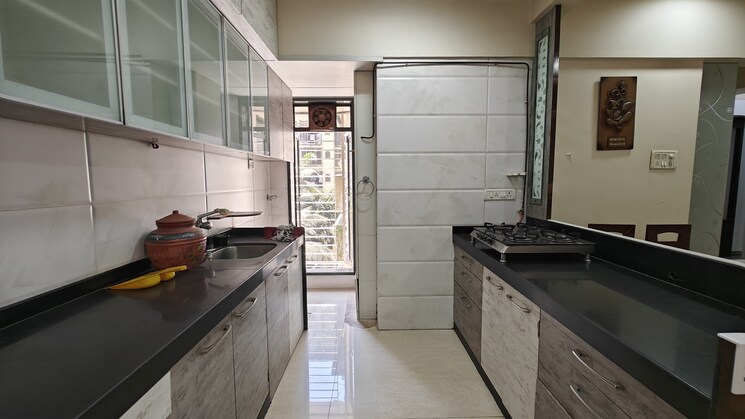 Kitchen, gangar-k-guru-residency 3 Bedroom 1200 Sq.Ft. Apartment In Borivali West Mumbai 8381958