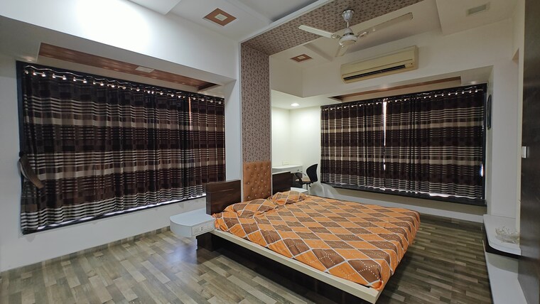 Bedroom, gangar-k-guru-residency 3 Bedroom 1200 Sq.Ft. Apartment In Borivali West Mumbai 8381958