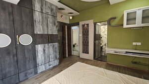 Bedroom in 3 BHK Apartment at Gangar K Guru Residency, Borivali West – for Sale