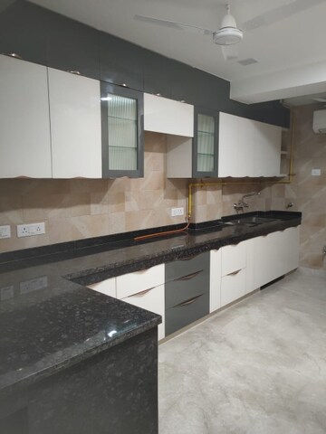 Kitchen in 3 BHK Builder Floor at Chittaranjan Park – for Rent