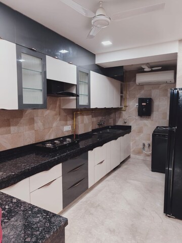 Kitchen in 3 BHK Builder Floor at Chittaranjan Park – for Rent