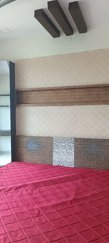 Bedroom in 2 BHK Apartment at Damji Shamji Mahavir Kalpavruksha Wing J Phase 2, Kasarvadavali – for Rent