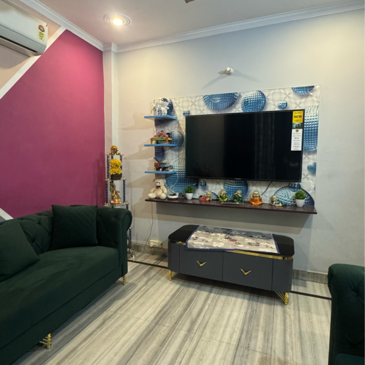 Bedroom, mohan garden 3 Bedroom 900 Sq.Ft. Builder Floor In Mohan Garden Delhi 8382231