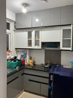 Kitchen in 3 BHK Apartment at Nirala Estate II, Tech Zone 4 Greater Noida – for Sale