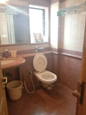 Bathroom in 2 BHK Apartment at Bandra West – for Rent