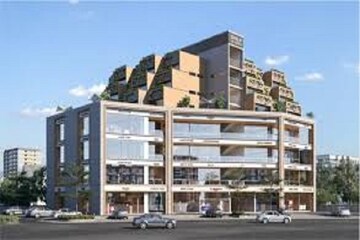  Office Space – Exterior View View at Shilp One , Shilaj - for Rent