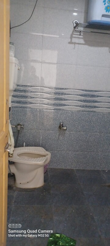 Bathroom in 3 BHK Apartment at JNB Pooja Galaxy, Ghodbunder Road – for Rent