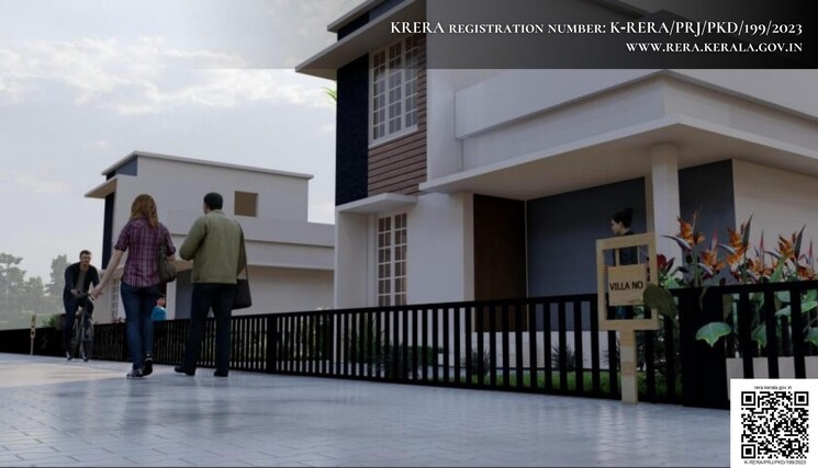 Exterior View, puthur 3 Bedroom 1500 Sq.Ft. Independent House In Puthur Palakkad 8382475