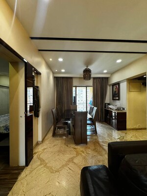 Living Room in 4 BHK Apartment at Lodha Splendora, Ghodbunder Road – for Sale