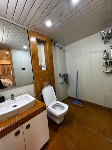 Bathroom in 4 BHK Apartment at Lodha Splendora, Ghodbunder Road – for Sale