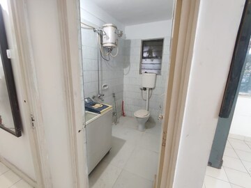 Bathroom in 3 BHK Apartment at Siddharth Nagar Phase 1, Aundh – for Rent