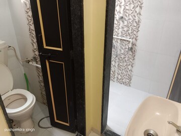 Bathroom in 1 BHK Apartment at Shri Ram Nagar Society, Aundh – for Rent