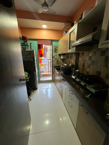 Kitchen in 1 BHK Apartment at SMGK Associates Woods Platina, Jogeshwari West – for Rent