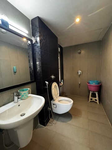 Bathroom in 2.5 BHK Apartment at Lodha Splendora Phase II, Ghodbunder Road – for Rent