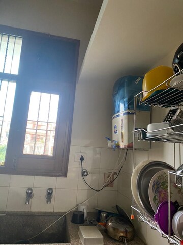 Kitchen in 2 BHK Builder Floor at Panchkula Urban Estate – for Rent