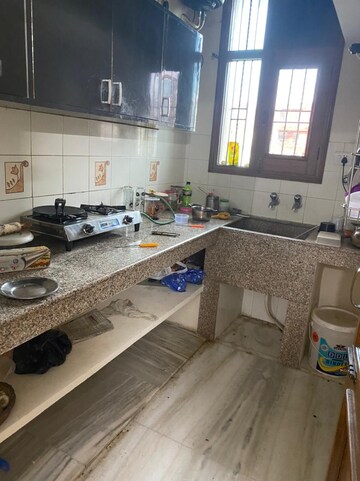 Kitchen in 2 BHK Builder Floor at Panchkula Urban Estate – for Rent