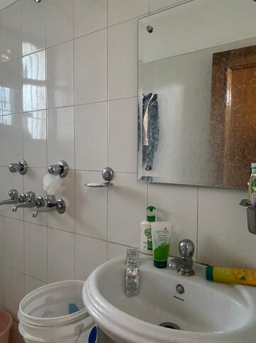 Bathroom in 2 BHK Builder Floor at Panchkula Urban Estate – for Rent