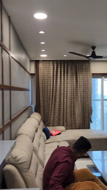 Living Room in 2 BHK Apartment at RNA NG Eclat, Andheri West – for Rent