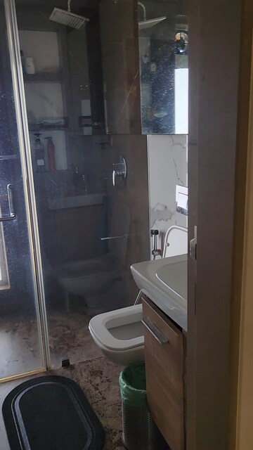 Bathroom in 2 BHK Apartment at RNA NG Eclat, Andheri West – for Rent