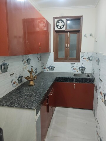 Kitchen in 1 BHK Builder Floor at Paryavaran Complex – for Rent