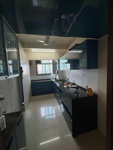 Kitchen in 2 BHK Apartment at K Raheja Interface Heights, Malad West – for Rent