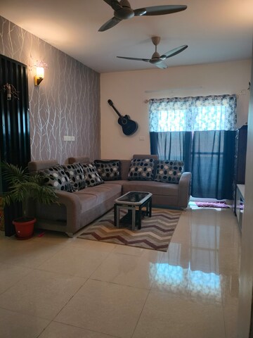 Living Room in 2 BHK Apartment at Whitestone Florenso, Huskur – for Sale
