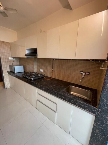 Kitchen in 3 BHK Apartment at K Raheja Interface Heights, Malad West – for Rent