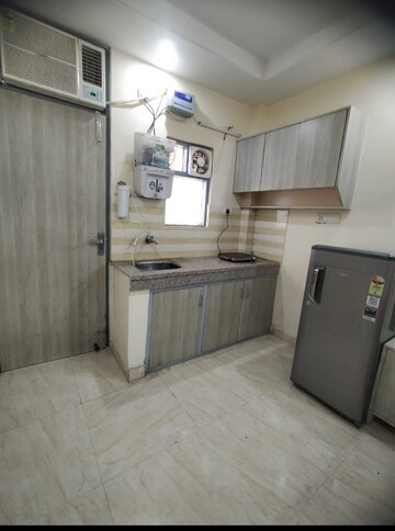 Kitchen in 1 RK Builder Floor at Maple Heights, Sector 43 – for Rent
