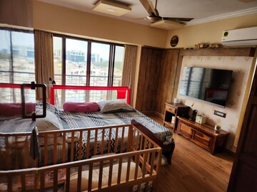 Bedroom in 3 BHK Apartment at K Raheja Interface Heights, Malad West – for Rent