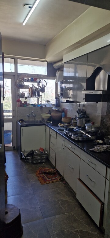 Kitchen in 2 BHK Apartment at Unitech Fresco, Sector 50 – for Rent