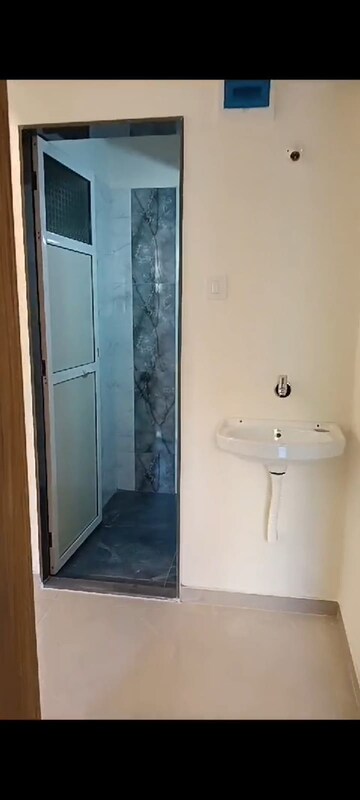 Bathroom in 1 BHK Apartment at Patel Horizon, Badlapur West – for Sale