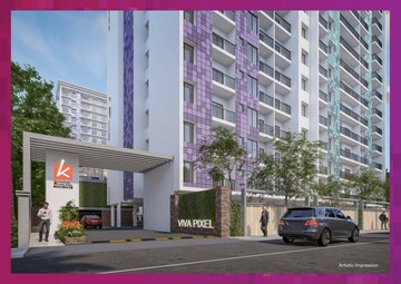 2 BHK Apartment – Exterior View View at Kohinoor Viva Pixel, Dhanori - for Sale