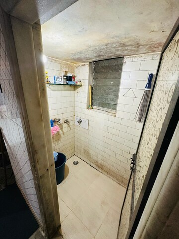 Bathroom in 1 BHK Apartment at Jesal Park, Bandarwadi – for Rent