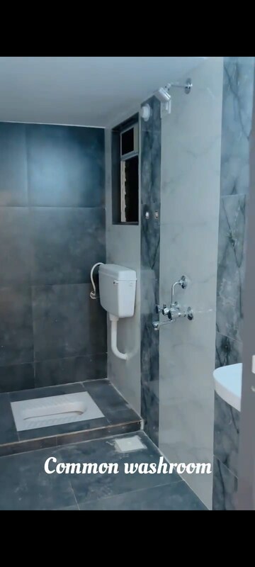 Bathroom in 1 BHK Apartment at Patel Horizon, Badlapur West – for Sale