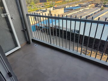 Balcony in 3.5 BHK Builder Floor at Smart World Orchard, Sector 61 – for Rent