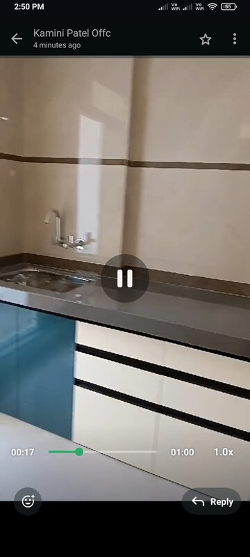 Kitchen in 1 BHK Apartment at Patel Horizon, Badlapur West – for Sale