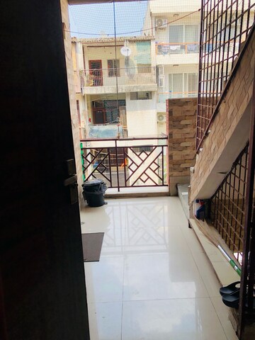Balcony in 1 BHK Builder Floor at Lajpat Nagar I – for Rent