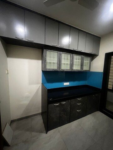 Kitchen in 3 BHK Apartment at Oberoi Realty Woods, Goregaon East – for Rent
