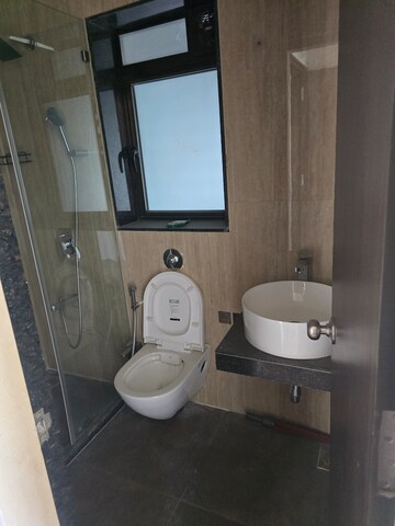 Bathroom in 3 BHK Apartment at Jyoti Sukriti, Goregaon East – for Rent