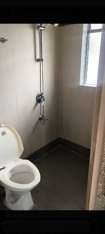 Bathroom in 2 BHK Apartment at Lokhandwala Harmony, Worli – for Rent