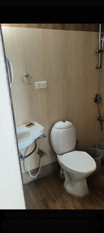 Bathroom in 2 BHK Apartment at Lokhandwala Harmony, Worli – for Rent